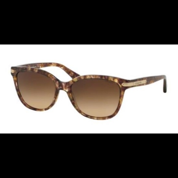 Coach Prescription Glasses or Sunglasses in Confetti Light Brown - Picture 11 of 12